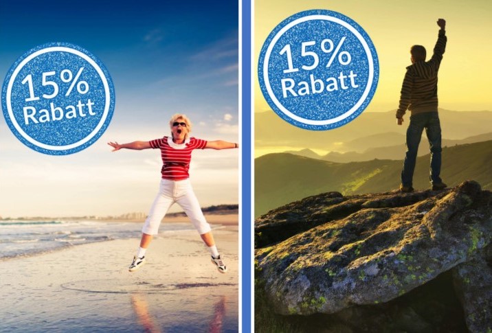 15% Rabatt